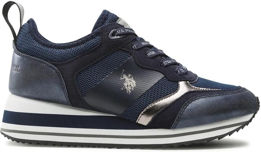 U.S. POLO ASSN. Sylvi Dames Sneaker Navy Vrouwen