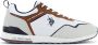 US Polo Assn U.S. Polo Assn. Tabry 002 Heren Sneakers Schoenen WHI-CUO01 - Thumbnail 1