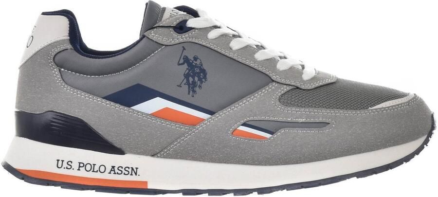 U.S. POLO ASSN. Tabry Heren Sneaker Grey Navy Mannen