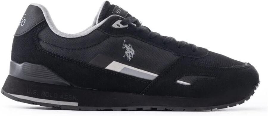 U.s. Polo Assn. Heren Sneakers Zwart Print Lente Zomer Black Heren