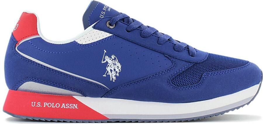 US Polo Assn U.S. POLO ASSN. Nobil 003 Heren Sneakers Schoenen Blauw 003 BLU