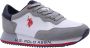 US Polo Assn U.s. Polo Assn Sneaker Grijs - Thumbnail 3