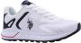 US Polo Assn U.s. Polo Assn Sneaker Wit - Thumbnail 1