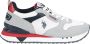 U.s. Polo Assn. Vetersneakers met ronde neus Rood Dames - Thumbnail 1