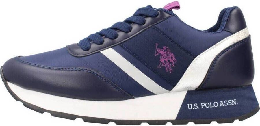 U.s. Polo Assn. Blauwe Eco Nylon Sneakers Blue