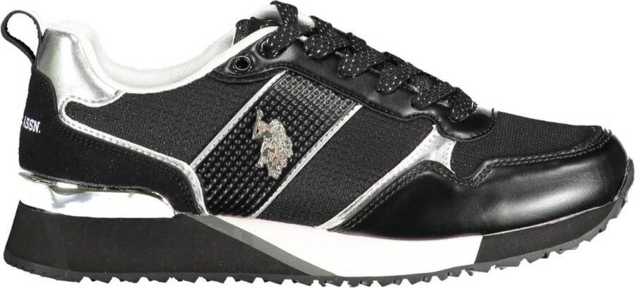 U.s. Polo Assn. Sportieve Veterschoenen Wit Geheugen Zool Multicolor Dames
