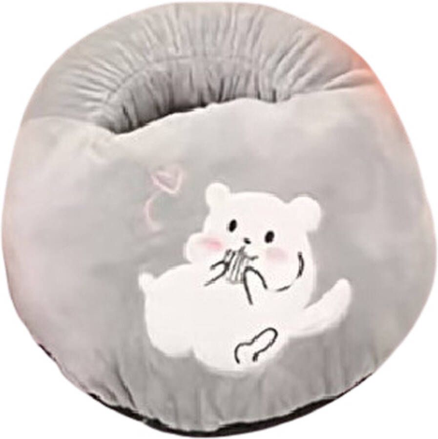 USEme Voetenwarmer Mega Pantoffels Sokken 2-1 pantoffel Sloffen grijs one size