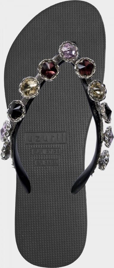 Uzurii Alegria Dames Slippers Black | Zwart | Kunststof - Foto 4