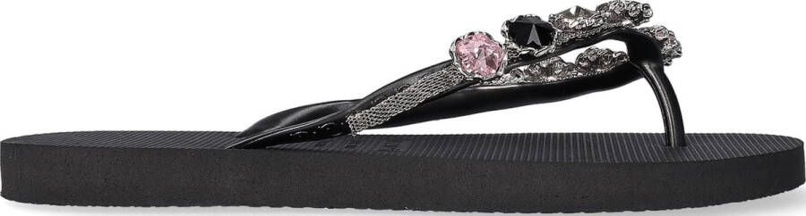 Uzurii Alegria Dames Slippers Black | Zwart | Kunststof - Foto 3