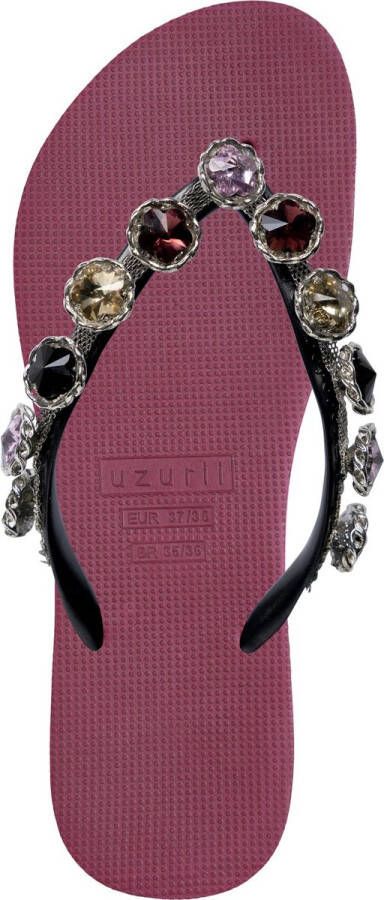 Uzurii Alegria Dames Slippers Ruby | Bordeaux | Kunststof