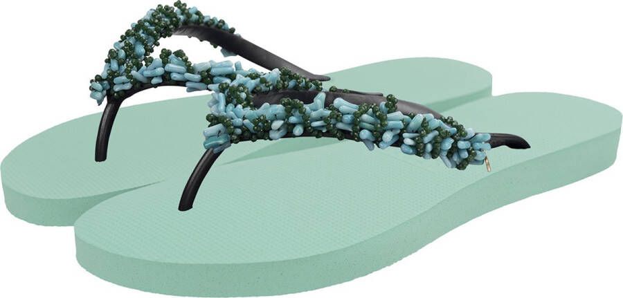 Uzurii Amazonas dames slippers Mint green