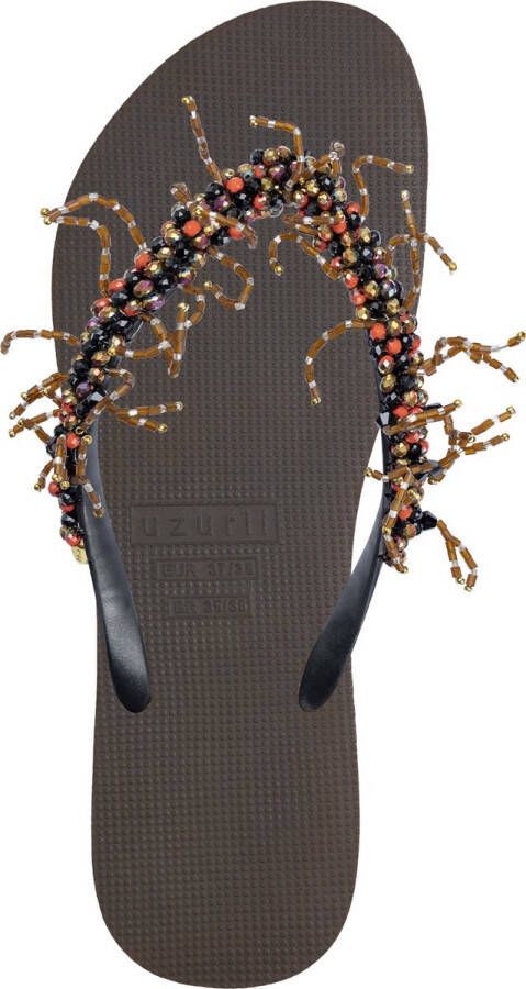 Uzurii Bahia Salmon dames slippers Army Green