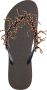 Uzurii Bahia Salmon dames slippers Army Green - Thumbnail 1