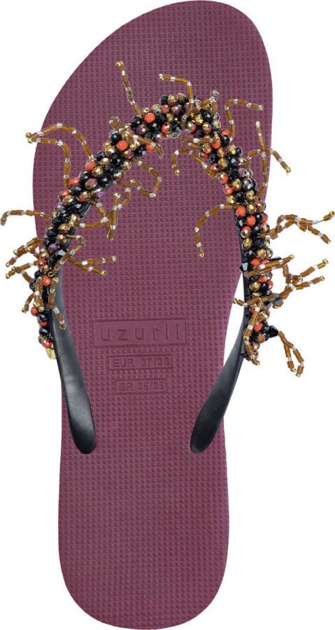 Uzurii Bahia Salmon dames slippers Army Green