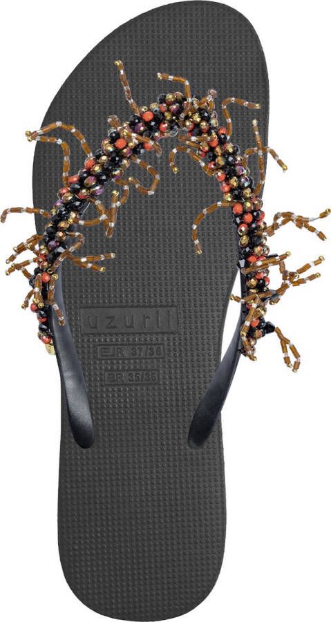 Uzurii Bahia Salmon dames slippers Army Green