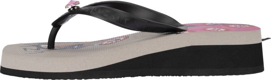 Uzurii Beach Printed Claudia Mid Heel Taupe
