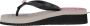 Uzurii Beach Printed Claudia Mid Heel Zwart - Thumbnail 1