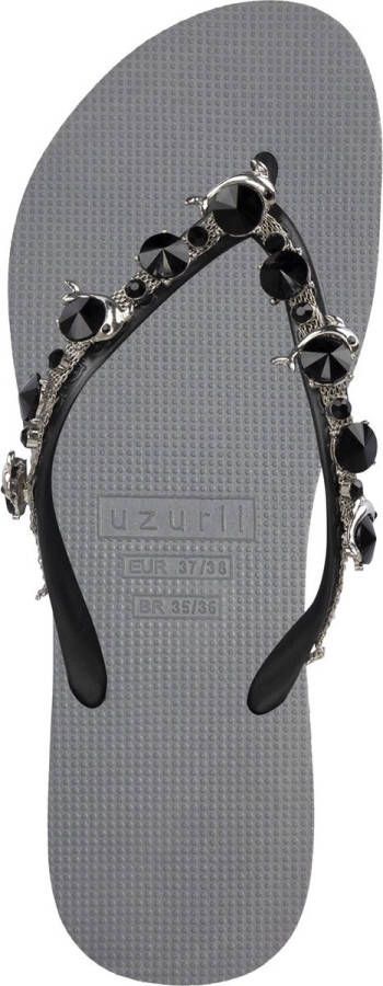 Uzurii Teenslippers Black Dolphin