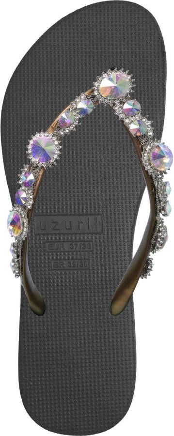 Uzurii Chrystal Marilyn Dames Slippers Black | Zwart | Chrystal Marilyn - Foto 2