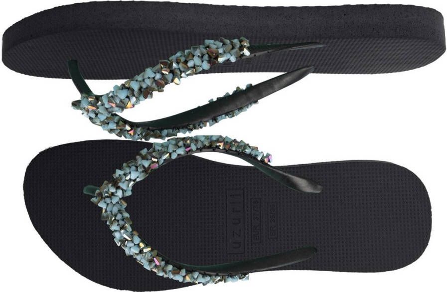 Uzurii Classic Aby Baby Black Navy slippers dames (18.225.02)