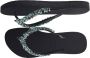Uzurii Classic Aby Baby Blue Dames Slippers Black | Zwart | Classic Aby Baby Blue - Thumbnail 3