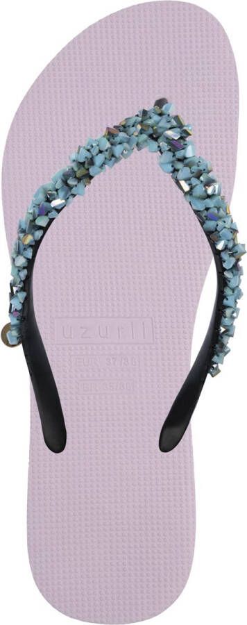 Uzurii Classic Aby Baby Blue dames slippers Army Green