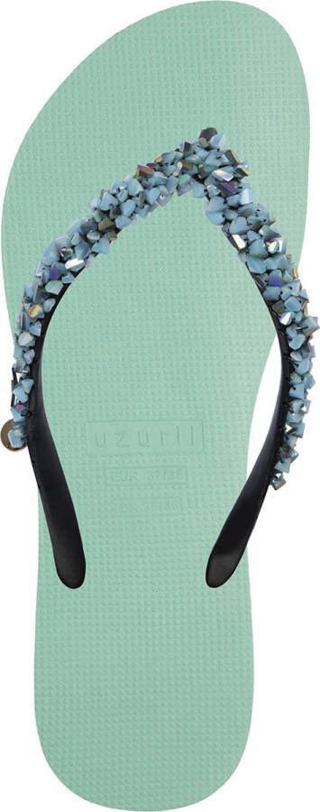 Uzurii Classic Aby Baby Blue dames slippers Mint green