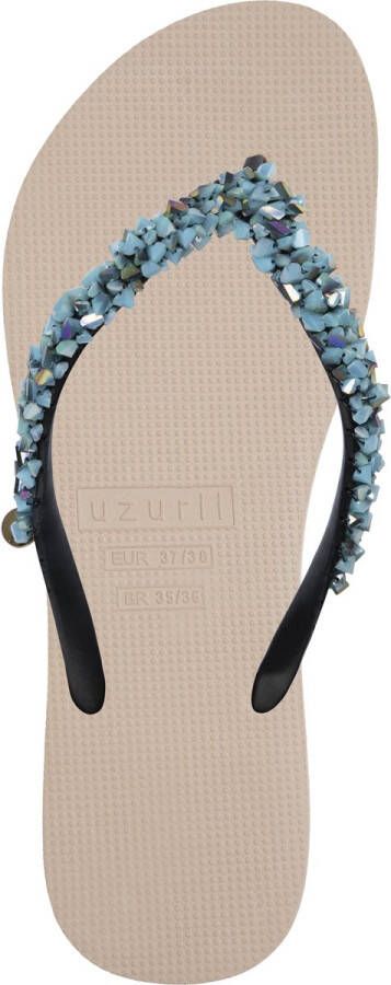 Uzurii Classic Aby Baby Blue dames slippers Army Green
