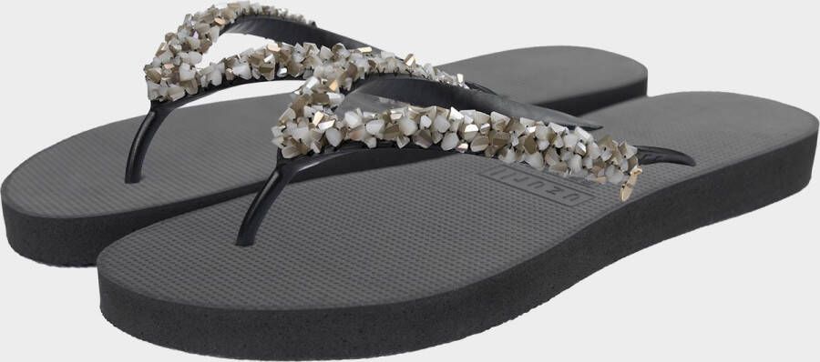 Uzurii Classic Aby Gold dames slippers Mint green