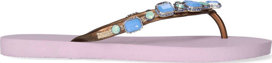 Uzurii Copa Cabana Blue Dames Slippers Violet | Paars | Kunststof - Foto 5