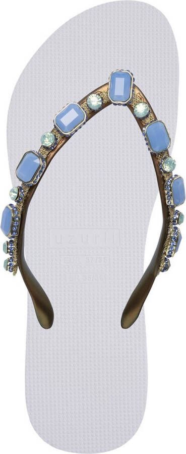 Uzurii Copa Cabana Blue Dames Slippers White | Wit | Copa Cabana Blue - Foto 2