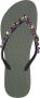 Uzurii Copa Cabana Colorful Dames Slippers Army Green - Thumbnail 1