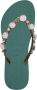 Uzurii Copa Cabana Pink dames slippers Army Green - Thumbnail 1