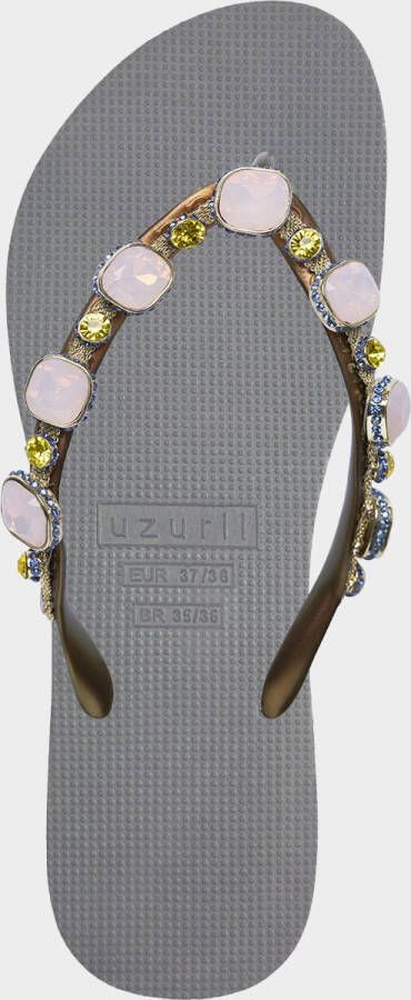 Uzurii Copa Cabana Pink dames slippers Army Green