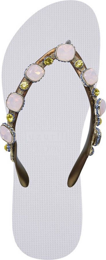 Uzurii Copa Cabana Pink dames slippers Army Green