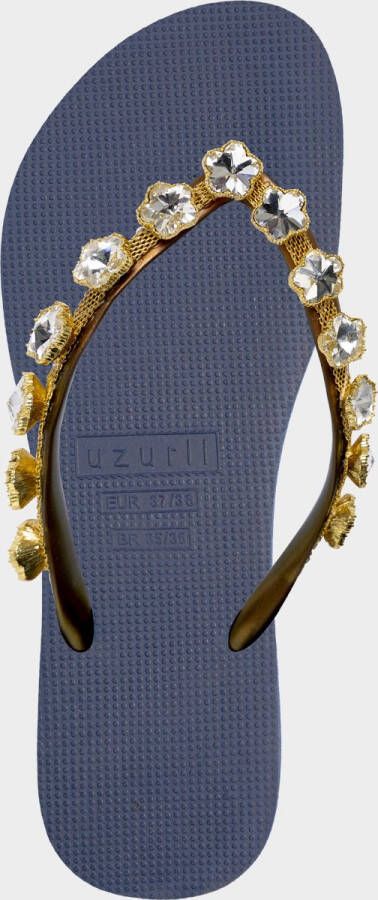 Uzurii Crystal Flower Dames Slippers White | Wit | Kunststof - Foto 10