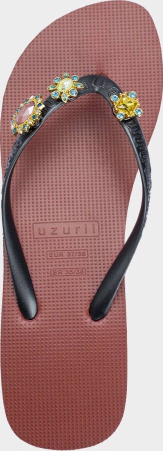 Uzurii dames slipper met hak 3 Switch Red