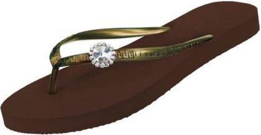 Uzurii Dames Teenslippers Original Switch Bruin - Foto 2