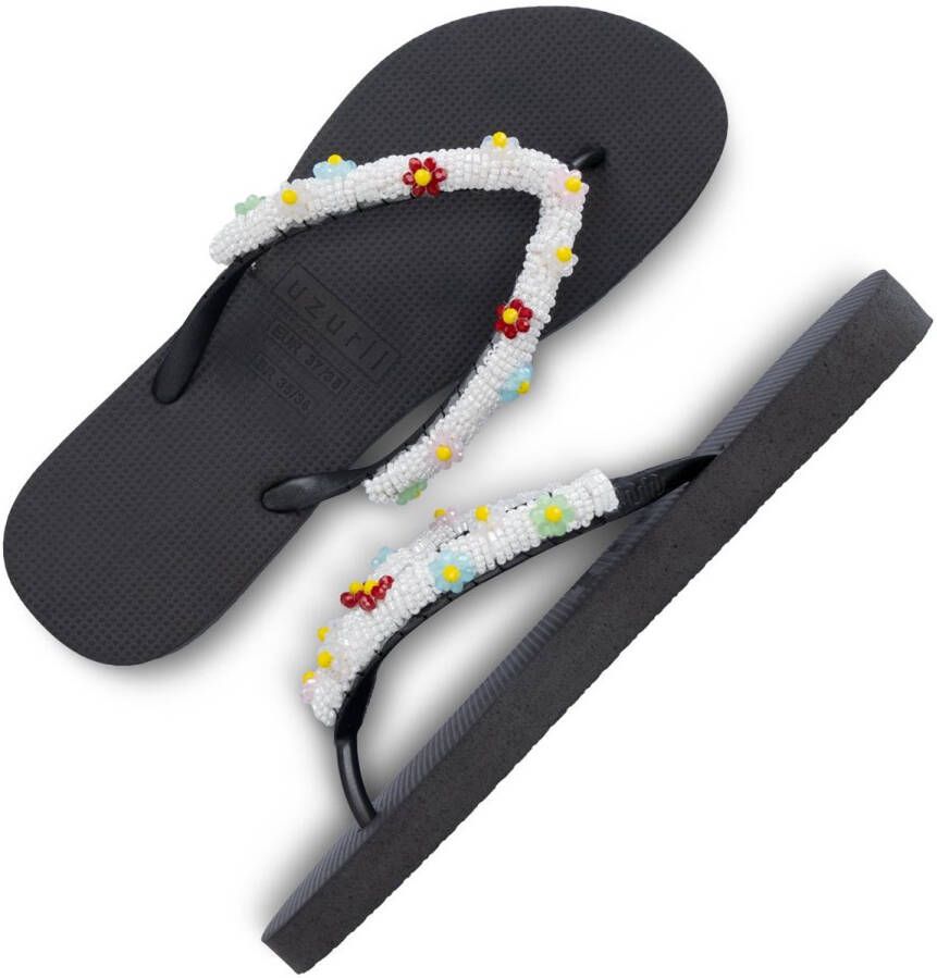 Uzurii Flowery White Aby Black