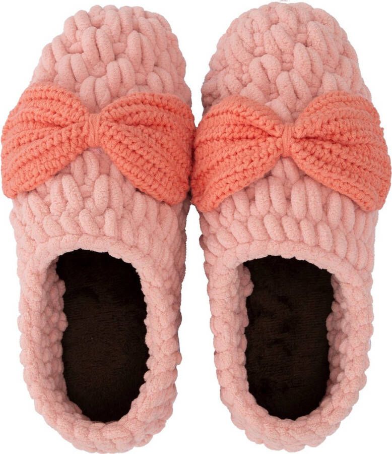 Uzurii Fluffy Pink Bow Roze