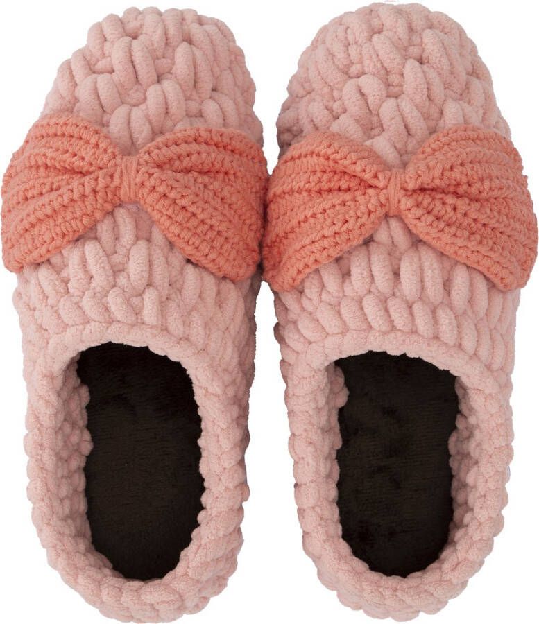Uzurii Fluffy Pink Bow Roze