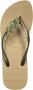 Uzurii Green Crocodile Switch High Heel Dames Slippers Gold | Goud | Green Crocodile Switch High Heel - Thumbnail 2