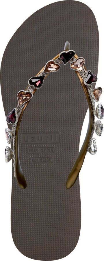 Uzurii Heart Bronze Dames Slippers Coffee | Bruin | Heart Bronze - Foto 4