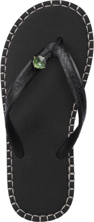 Uzurii Teenslippers Mondriaan Colorful Black