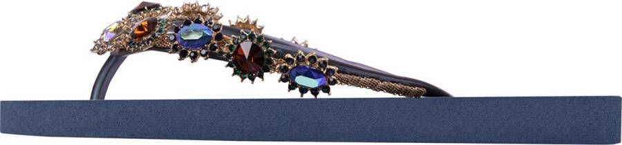 Uzurii Monroe Dames Slippers Navy Blue | Blauw | Kunststof