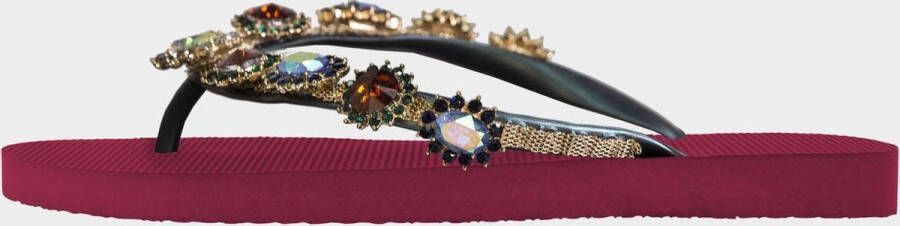 Uzurii Monroe Dames Slippers Ruby | Bordeaux | Kunststof - Foto 2