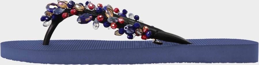 Uzurii Navy Blue Amazon dames slippers Navy Blue