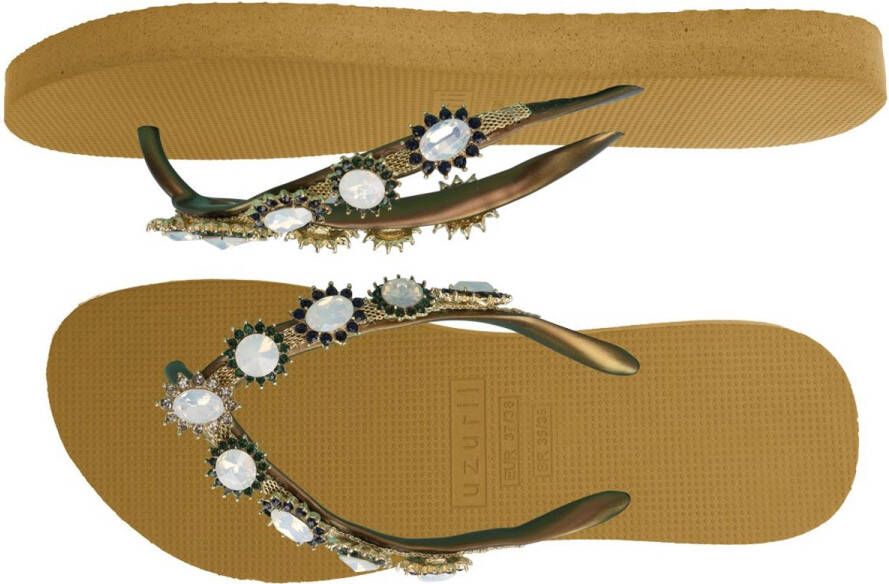 Uzurii Pearl Monroe dames slippers Mint green