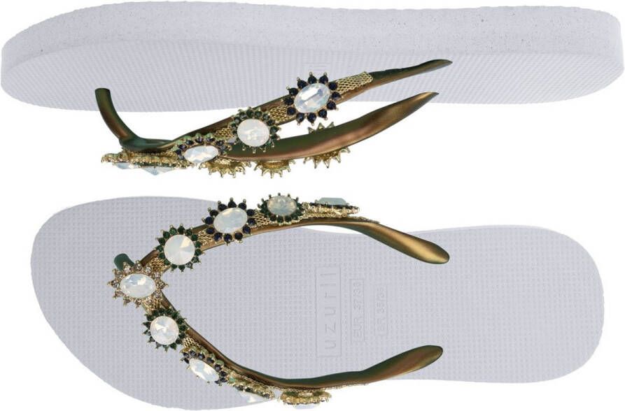 Uzurii Pearl Monroe dames slippers Mint green