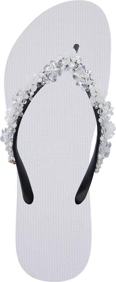 Uzurii Precious Bloom White Dames Slippers White | Wit | Precious Bloom White - Foto 2